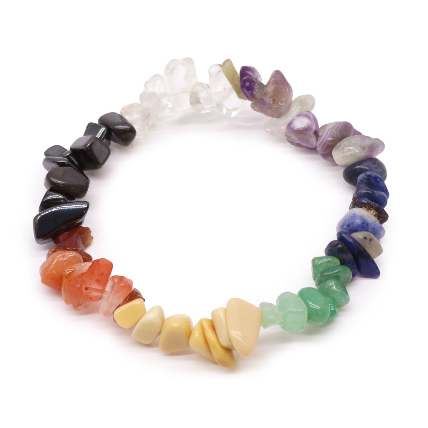 Beautiful Chipstone Bracelet - Chakra Stones