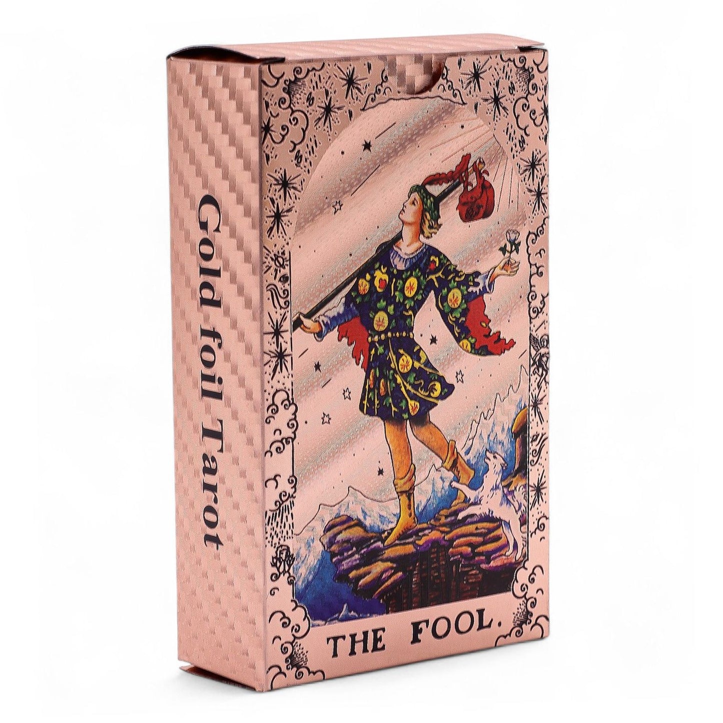 Equisite Rose Gold Foil Tarot Card Set - Moon Phase - with booklet