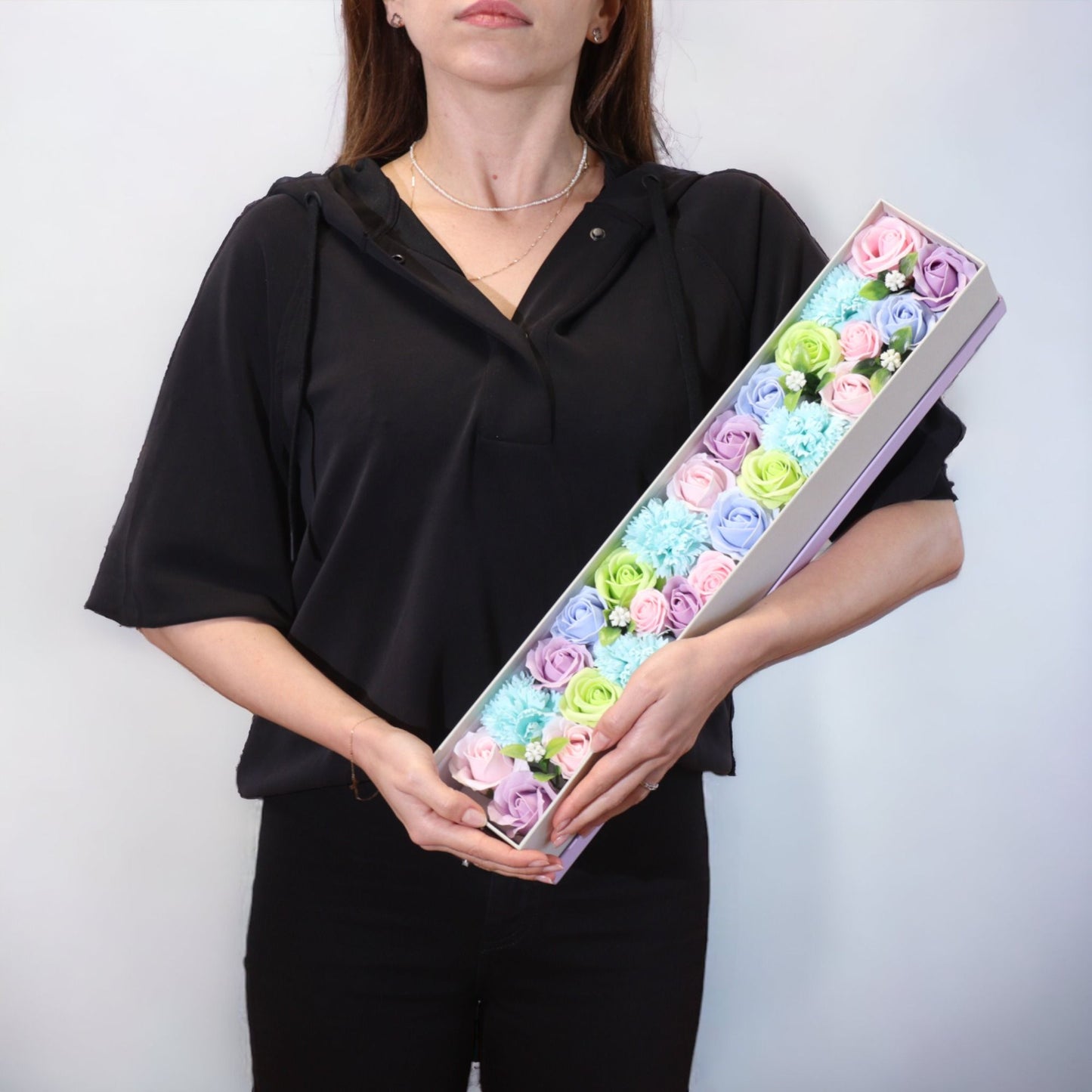 Baby Blessings Soap Roses - Blues