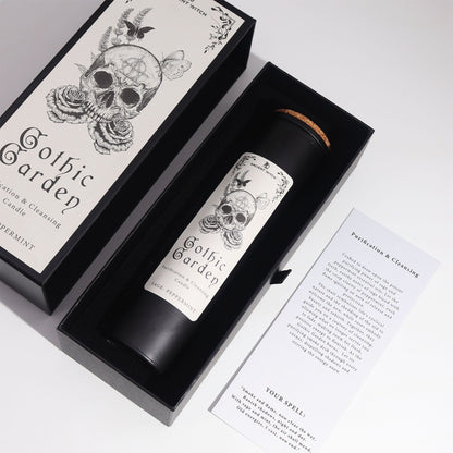 Ancient Ritual Candle - Gothic Garden Cleansing & Purification
