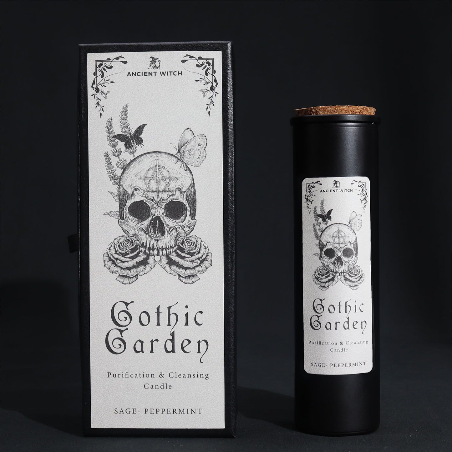 Ancient Ritual Candle - Gothic Garden Cleansing & Purification