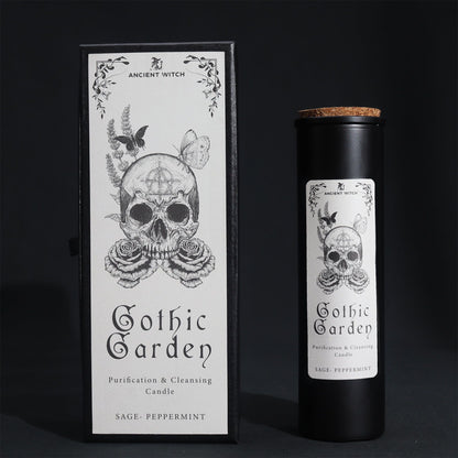 Ancient Ritual Candle - Gothic Garden Cleansing & Purification