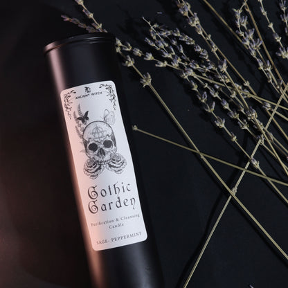 Ancient Ritual Candle - Gothic Garden Cleansing & Purification