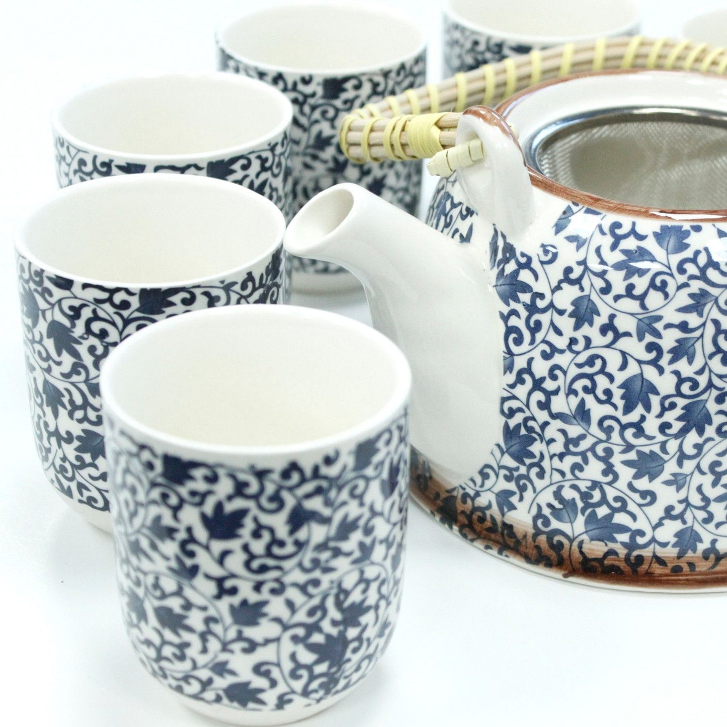 Cutesee Herbal Teapot Set - Blue Chintz